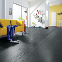 Parquet flottant Bois chêne gris foncé