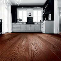 Parquet flottant chêne veilli marron